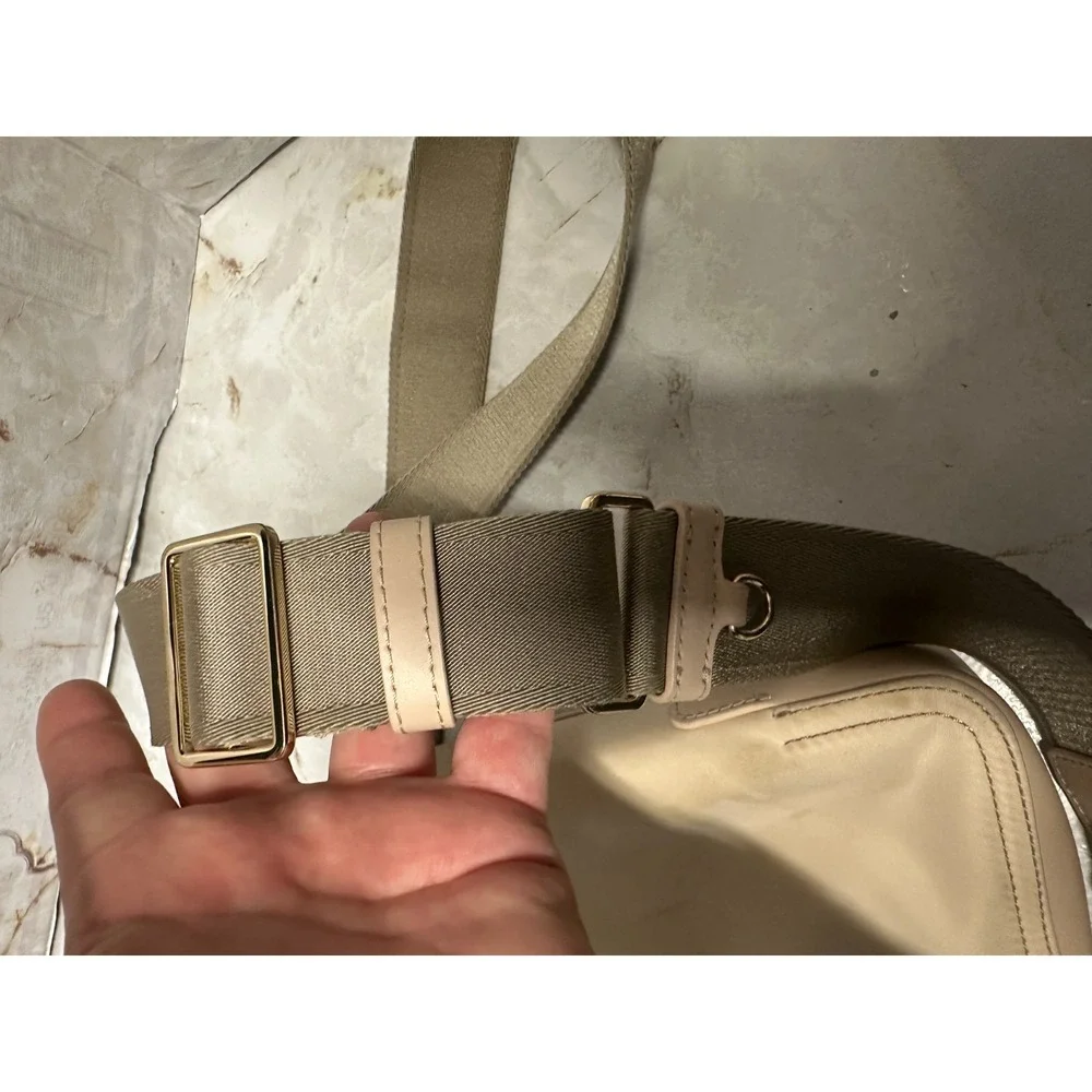 Furla Crossbody Bag Nylon and Leather With Logo